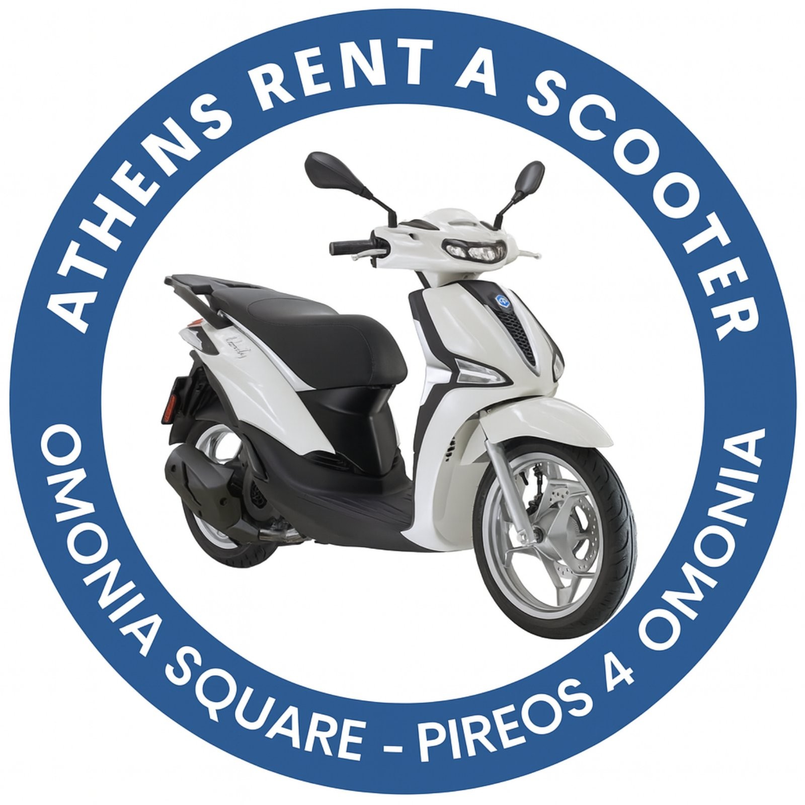 Rent a scooter in the Center of Athens